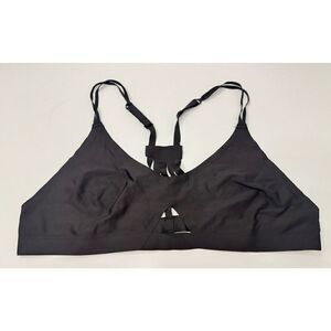JoJoe Bralette Black Triangle Bra Women’s Size XL UK16 New